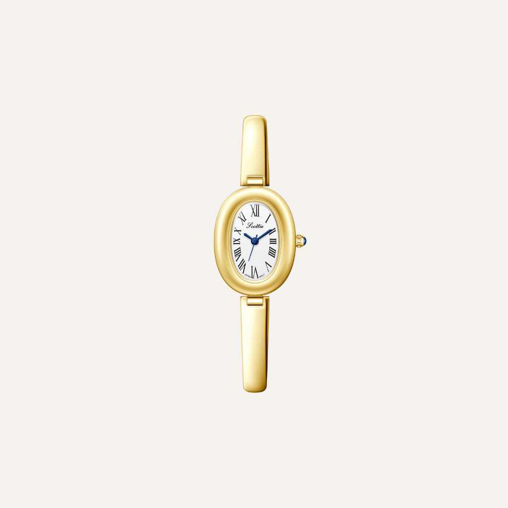 Oval Quartz Watch