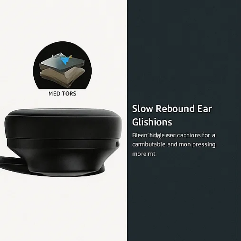 Suspension-Rod Noise Cancelling Bluetooth Headphones