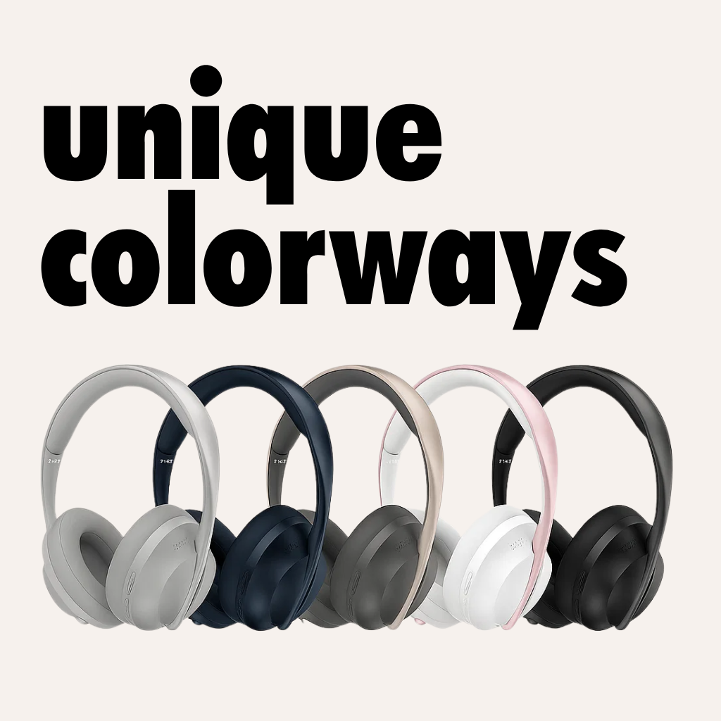 Suspension-Rod Noise Cancelling Bluetooth Headphones