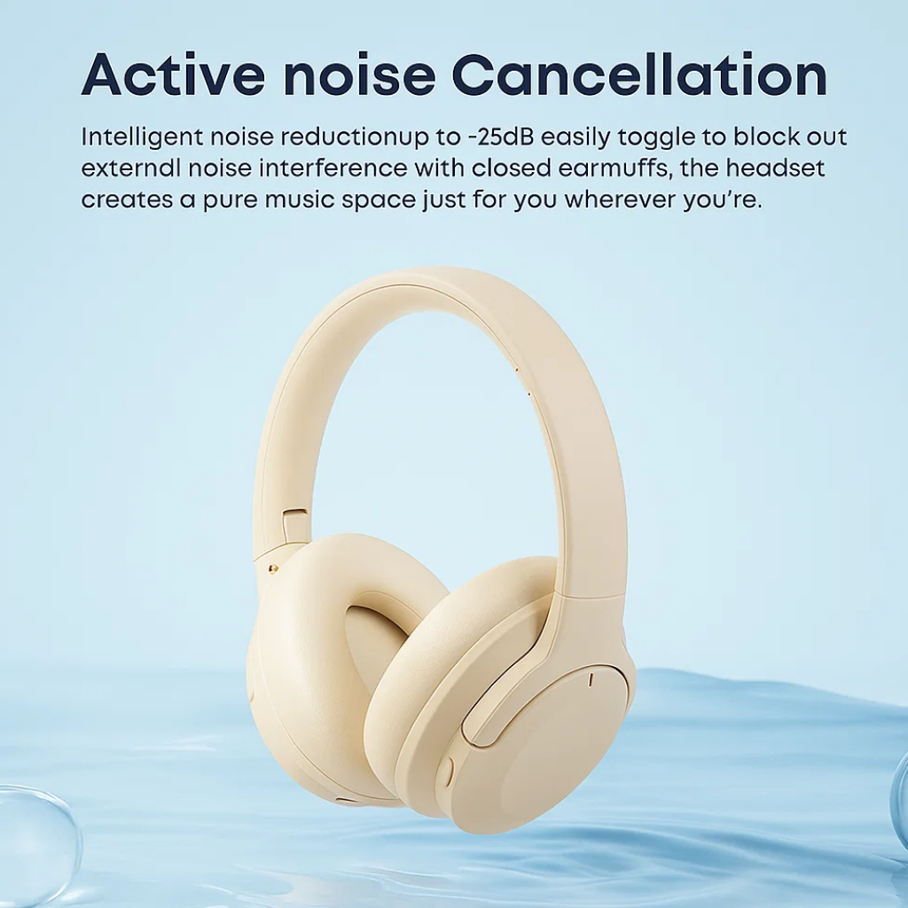 Noise Cancelling Bluetooth Headphones