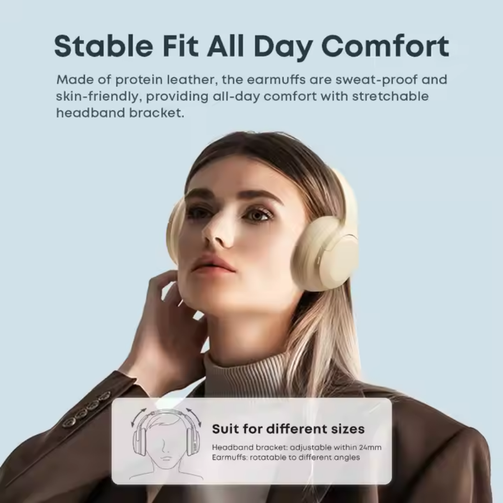 Noise Cancelling Bluetooth Headphones