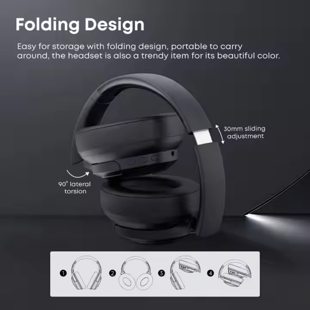 Noise Cancelling Bluetooth Headphones