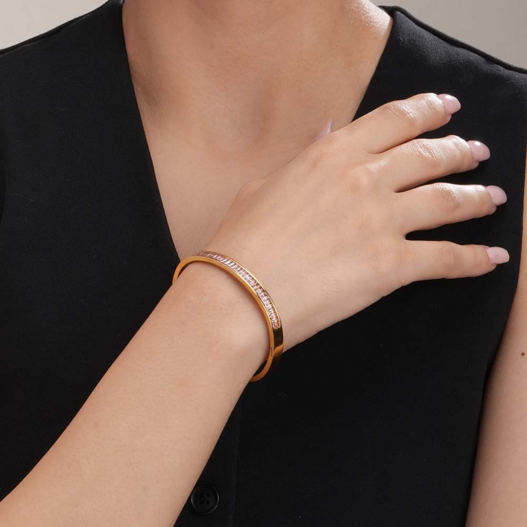 Rosé Luxe Bangle