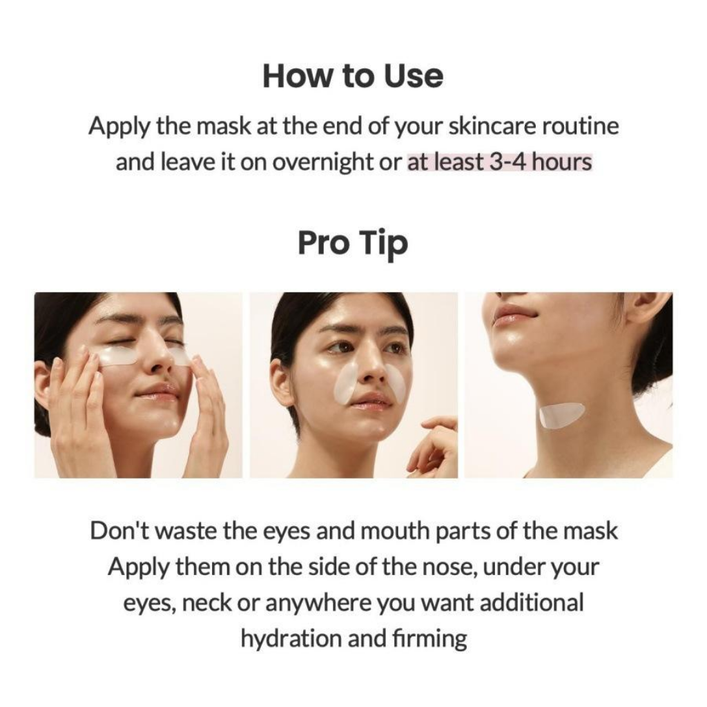 Korean Collagen-Boost Overnight Face Mask