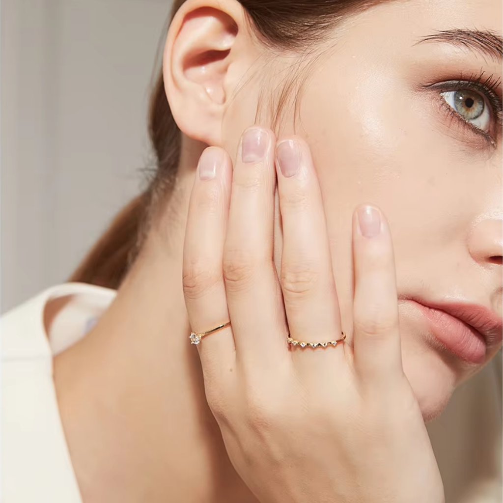 Lustre Solitaire Ring