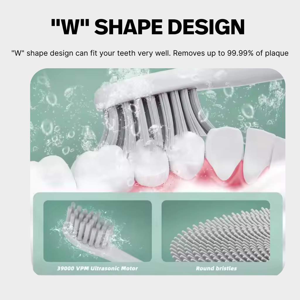 Wall-Mounted Sonic Electric Toothbrush