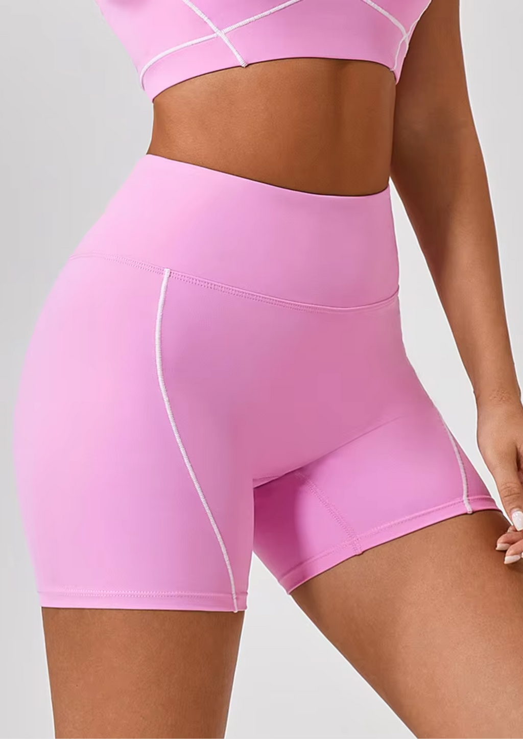 Flamingo Pink Shorts by Sculpt