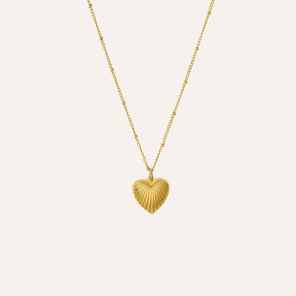 Golden Heart Locket