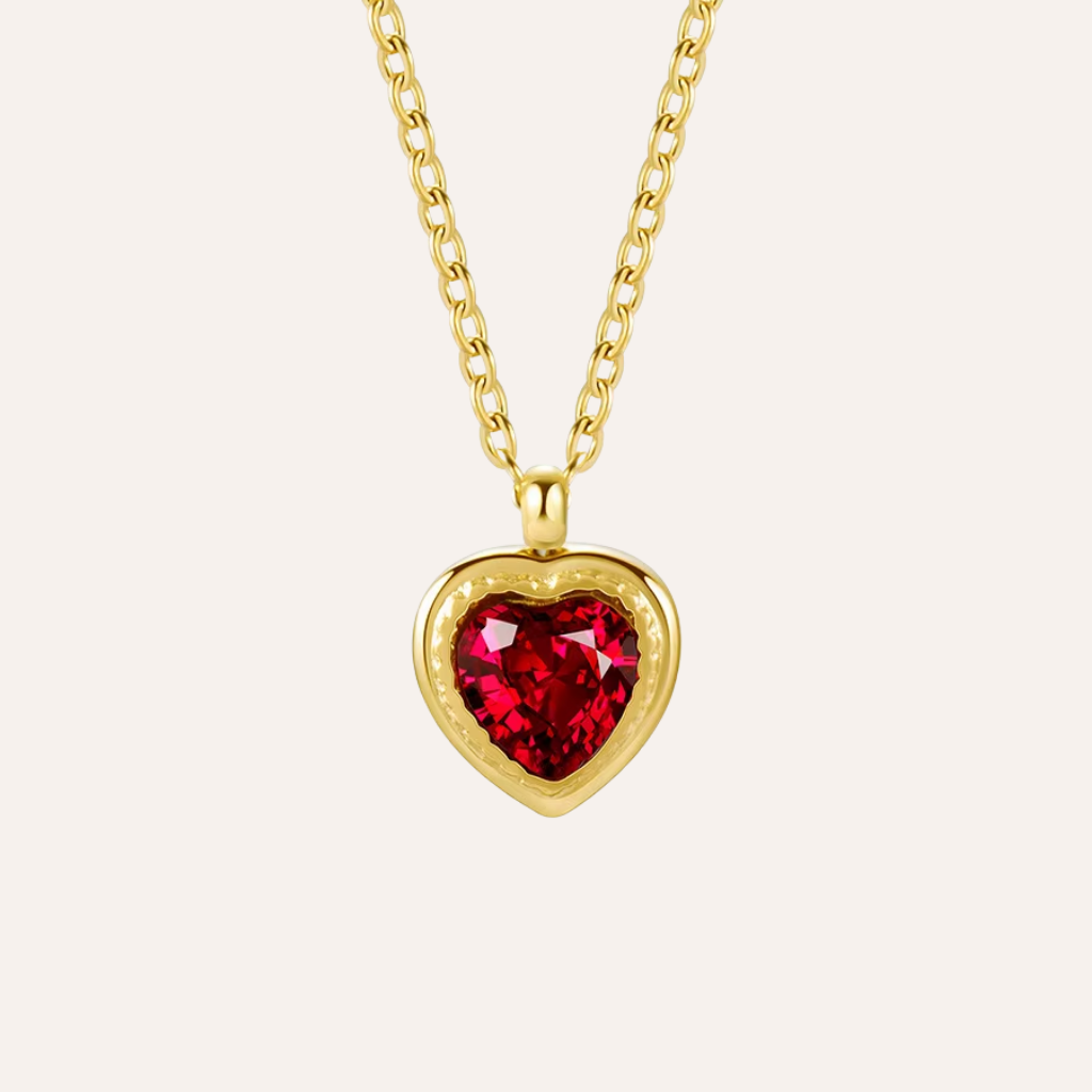Crimson Heart Pendant