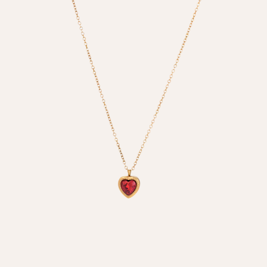 Crimson Heart Pendant