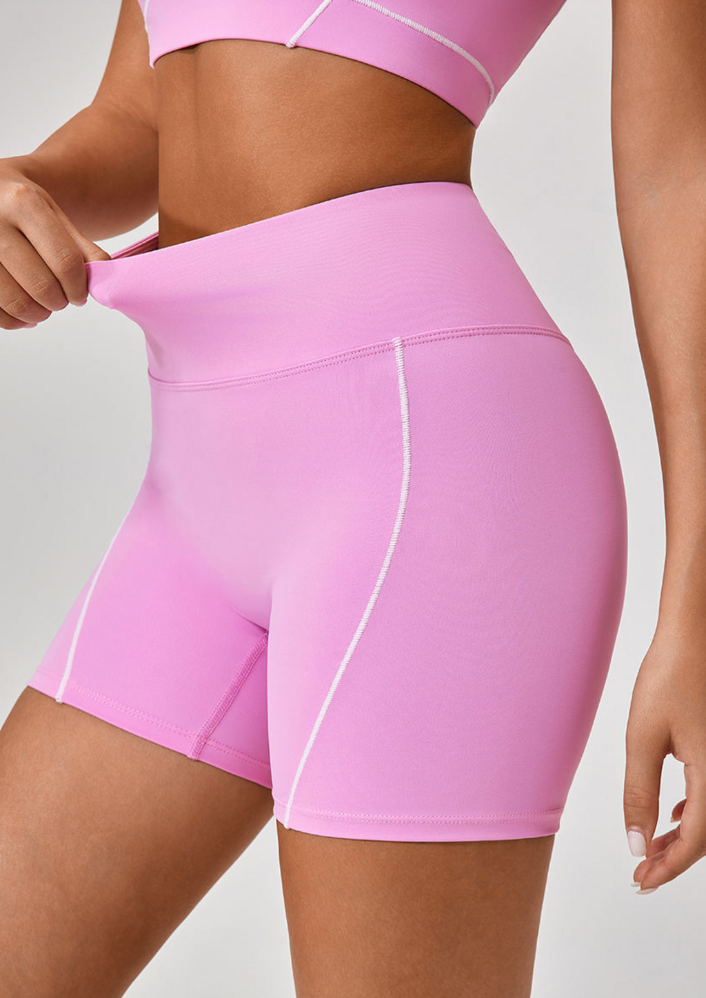 Flamingo Pink Shorts by Sculpt