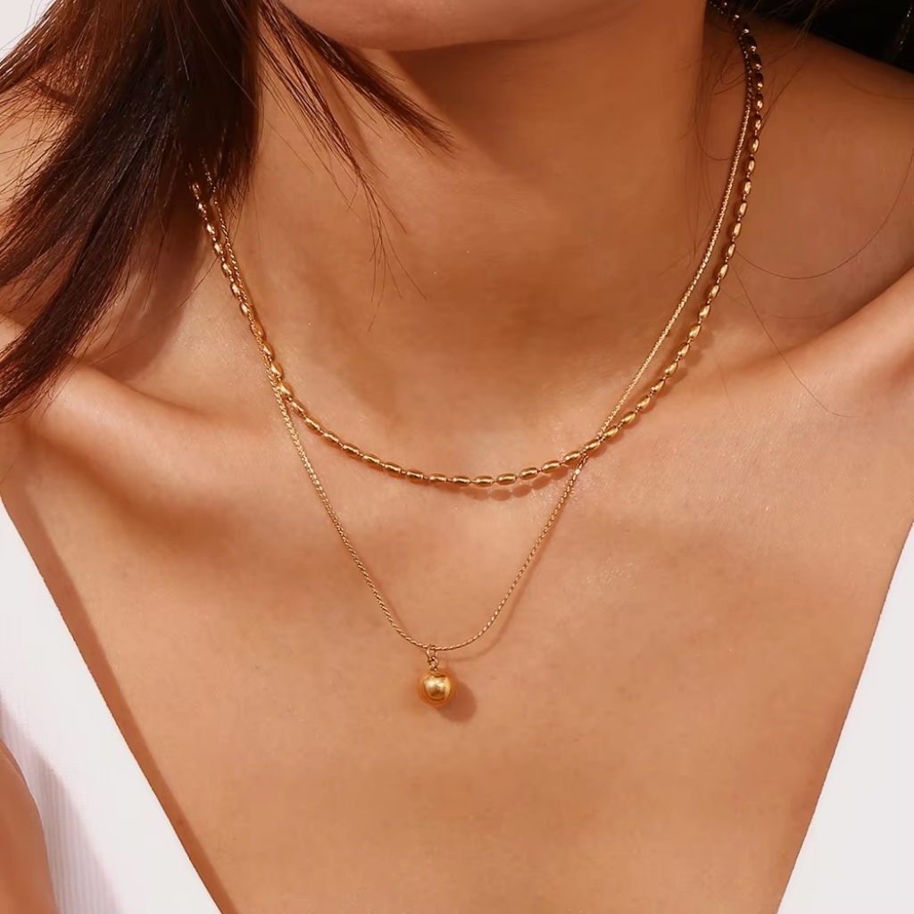 Aurora Sphere Necklace