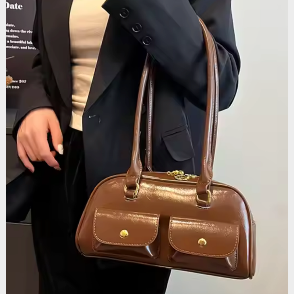 Oslo Vegan Leather Pocket Bag