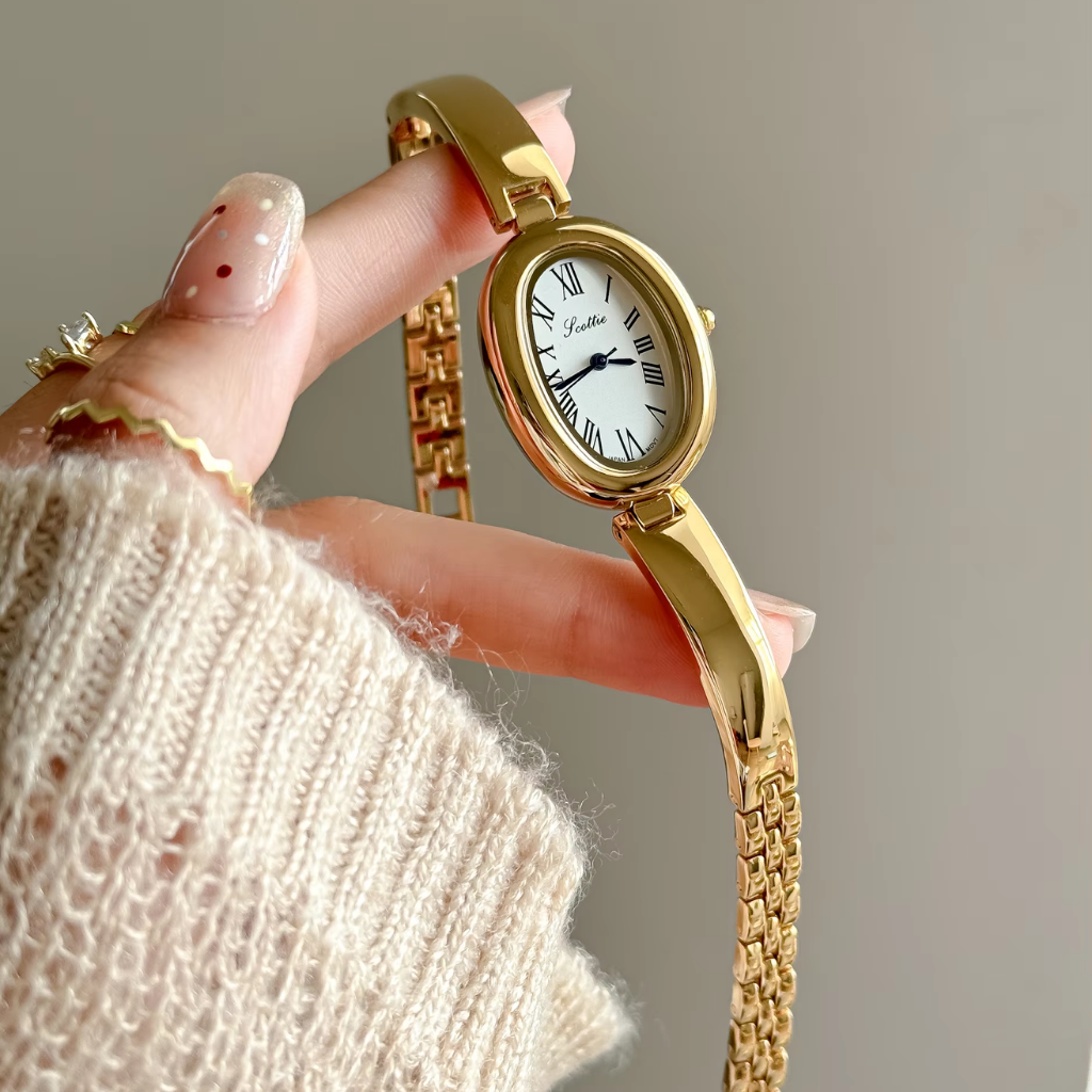 Oval Quartz Watch