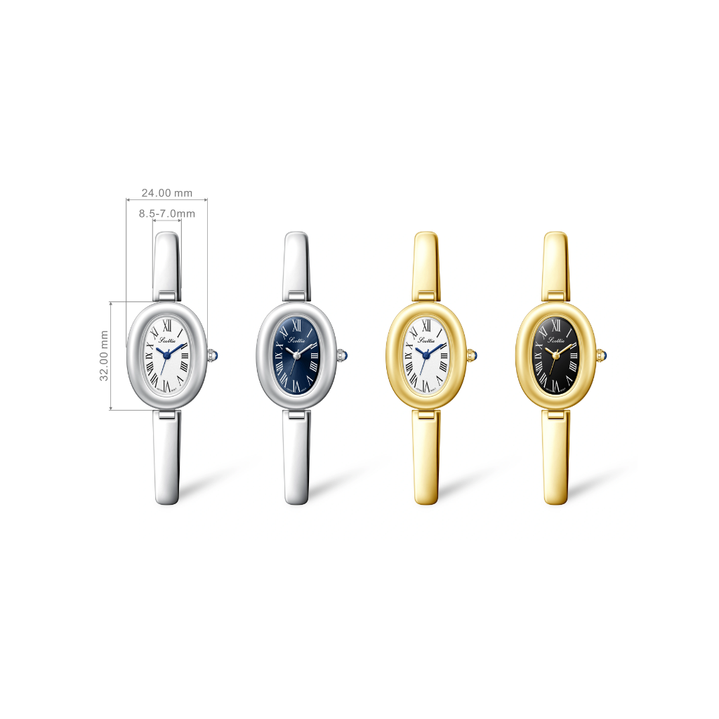 Oval Quartz Watch