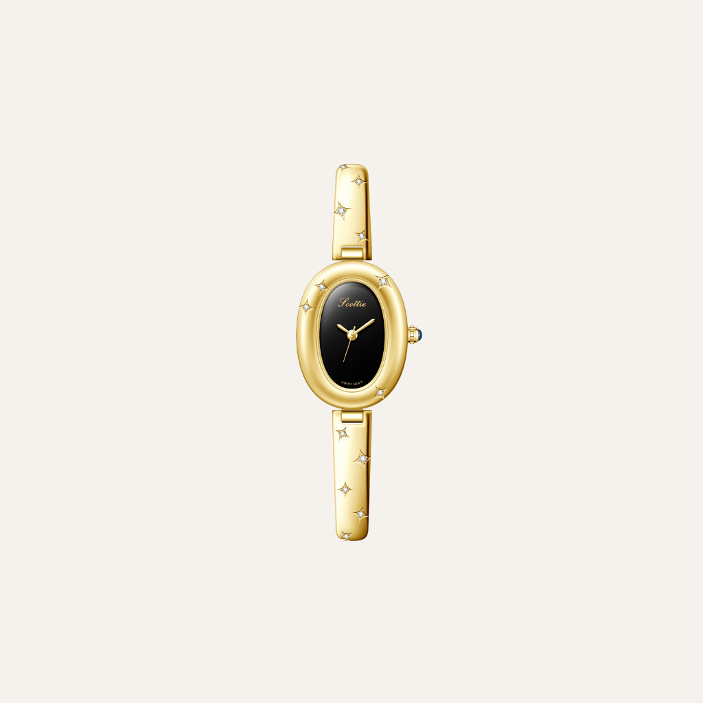 Starry Oval Ouartz Watch