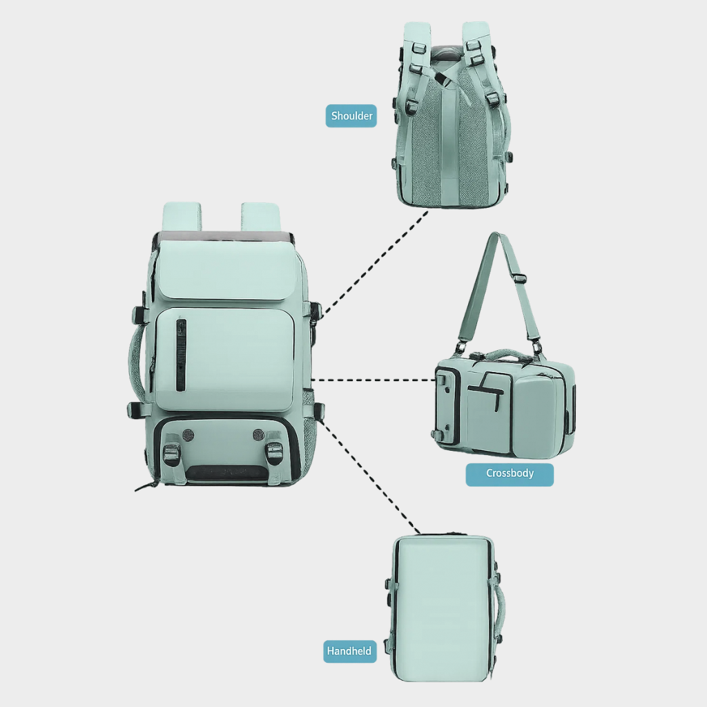Weatherproof Nylon Outdoors Backpack