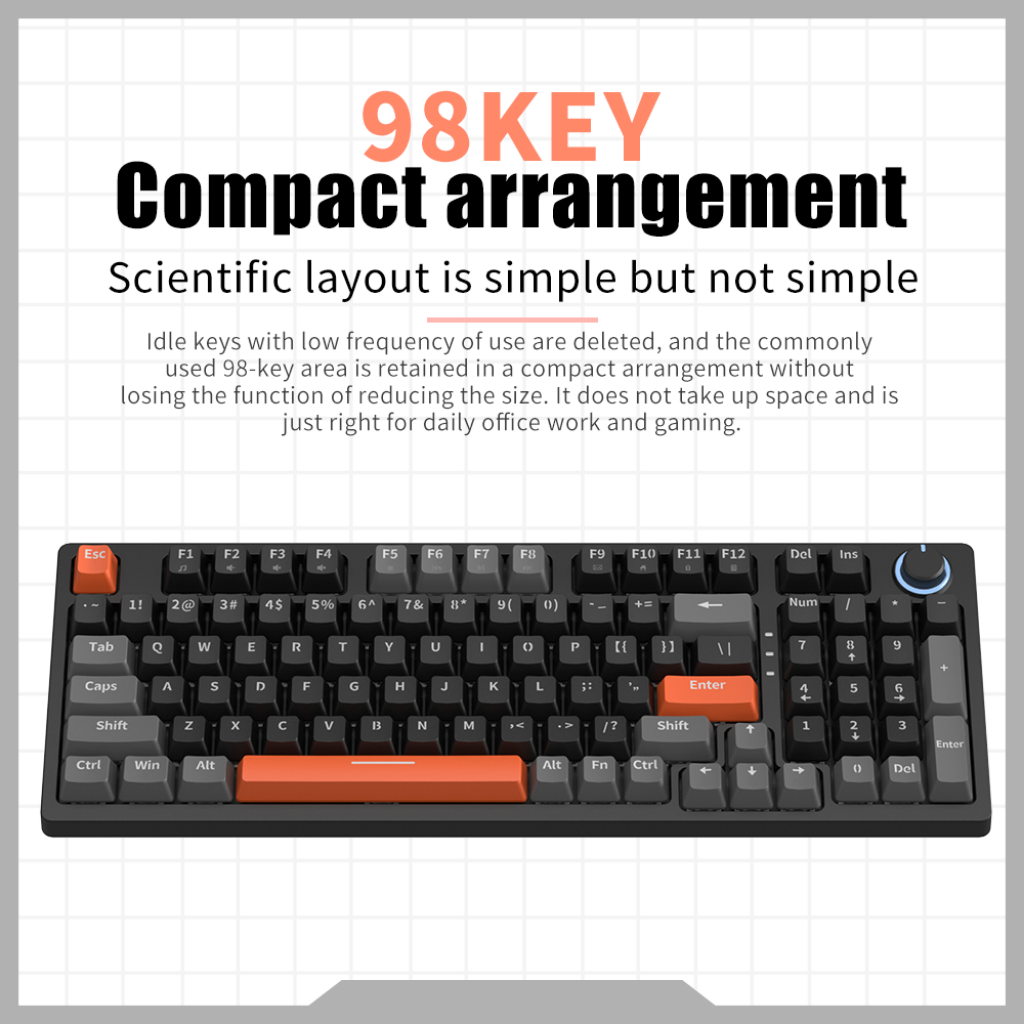 TechnoClick 68 Knob Keyboard