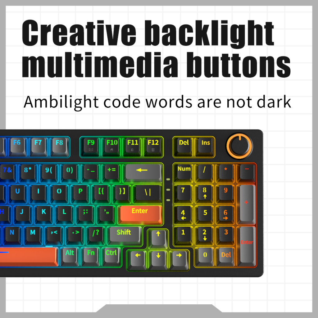 TechnoClick 68 Knob Keyboard