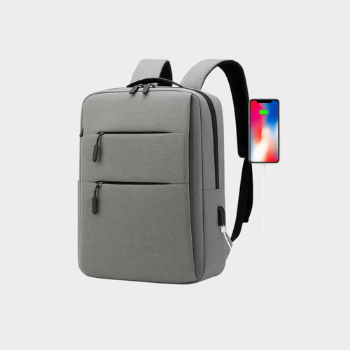 3-Piece Polyester USB Backpack, Sling Bag and Tote Set